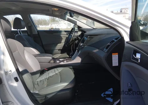 2013 Hyundai Sonata Hybrid Limited z USA, uszkodzony, nr VIN KMHEC4A48DA074378